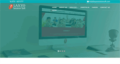 Desktop Screenshot of laxyosolutionsoft.com
